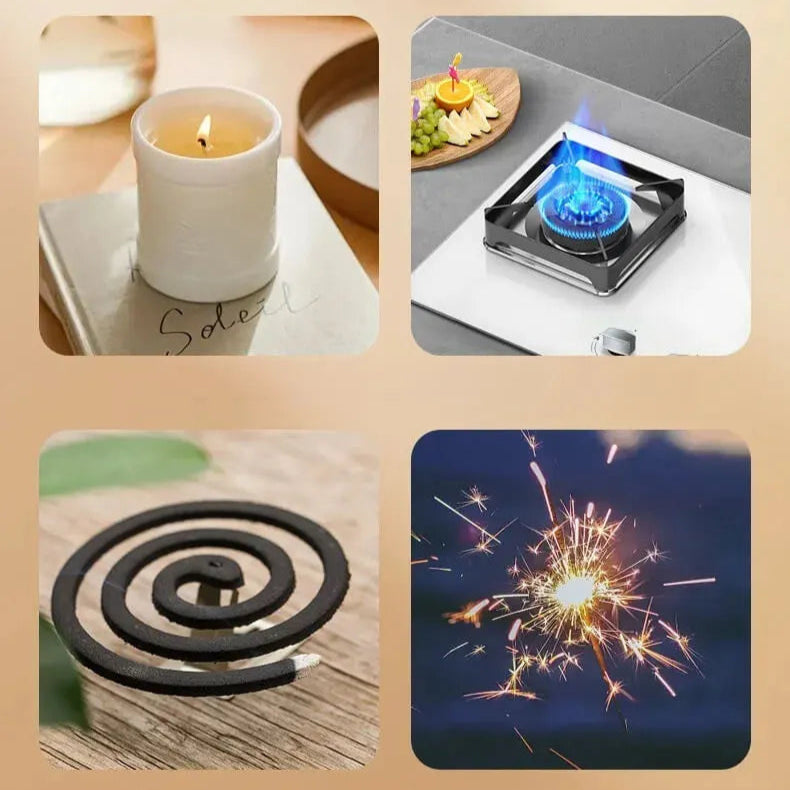 Arc Electric Lighter With USB Charging | Flameless Windproof | LED Battery Display | Safety Switch | 360 Degrees Rotation